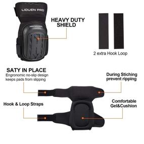 img 2 attached to LIDUEN PRO: Enhance Your Construction and Gardening Experience with Stretchable Comfort