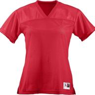 👕 junior fit replica football tee for girls by augusta sportswear logo