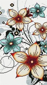 img 1 attached to 🖼️ TINMI ARTS 5D Diamond Painting Kit Full Round DIY Cross Stitch Pattern Rhinestone Embroidery Craft Wall Sticker [16x26 inches, Five Petals]