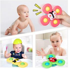 img 1 attached to 🔵 NARRIO Suction Cup Spinning Top - A Perfect Gift Idea for Babies
