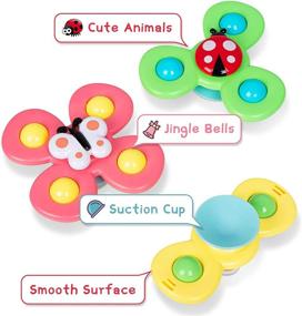 img 2 attached to 🔵 NARRIO Suction Cup Spinning Top - A Perfect Gift Idea for Babies