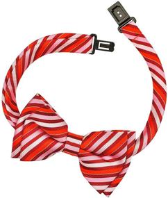 img 1 attached to 👦 Retreez Retro Stripe Microfiber Pre Tied Boys' Accessories: Timeless Style for Trendsetting Kids!