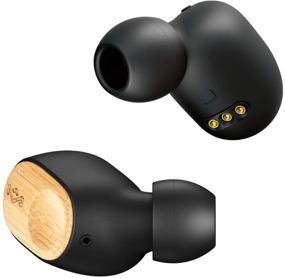 img 4 attached to House of Marley Liberate Air: Eco-Friendly True Wireless Earbuds 🌱 with Mic, Bluetooth Connectivity, 32 Hours of Playtime, and Sustainable Materials