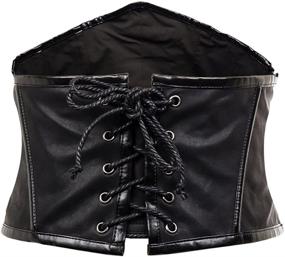 img 3 attached to Alivila Y Fashion Steampunk Corset 21674 Black L