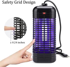 img 1 attached to 🪰 Outdoor and Indoor Bug Zapper, Electric Mosquito Trap with 1600sq.ft. Coverage – Attractant Pest Insect Trap for Home Backyard Garden