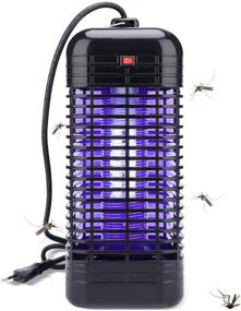 img 4 attached to 🪰 Outdoor and Indoor Bug Zapper, Electric Mosquito Trap with 1600sq.ft. Coverage – Attractant Pest Insect Trap for Home Backyard Garden