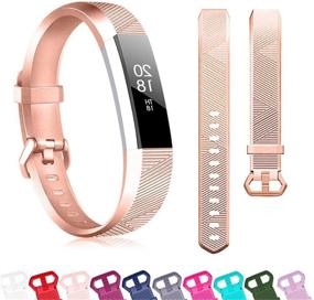 img 3 attached to Bands Compatible With Fitbit Alta/Alta HR For Women And Men Wearable Technology