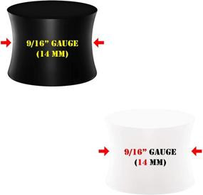 img 3 attached to BIG GAUGES Silicone Piercing Stretcher Women's Jewelry