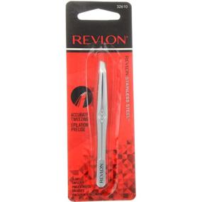 img 3 attached to 💁 Revlon Stainless Steel Accurate Tweezing: Pack of 2 for Precise Hair Removal