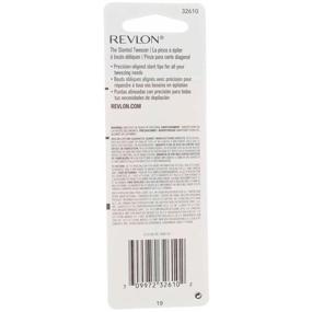 img 2 attached to 💁 Revlon Stainless Steel Accurate Tweezing: Pack of 2 for Precise Hair Removal