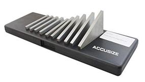 img 1 attached to 🔧 Accusize Precision Angle Block EG02 0111 - The Ultimate Tool for Precise Angled Machining
