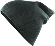 warm up in style with american trends unisex trendy beanie - essential cold weather accessories for boys logo