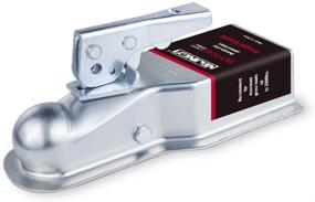img 4 attached to 🚗 1-7/8" Ball Straight Trailer Coupler – Superior 2000 lbs Tongue Coupler (3" Width)