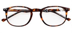 img 3 attached to 👓 Eyekepper Retro Reading Glasses for Women and Men, Tortoise Frame, +0.75 Strength, Stylish Eyeglasses