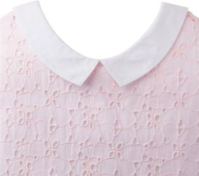 img 2 attached to 👚 Hoping for Style: Discover Hope Henry Girls' Woven Flutter Tops, Tees & Blouses in Girls' Clothing