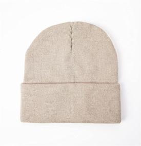 img 3 attached to SAFERIN Unisex Beanie Elasticity Winter