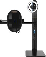 🎥 marantz professional turret - usb-c broadcast video system with full hd webcam, condenser mic, led light ring, and usb hub logo