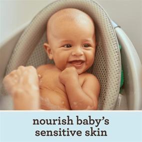 img 3 attached to 👶 Aveeno Baby Daily Moisture Gentle Bath Wash & Shampoo: Hypoallergenic, Tear-Free Formula, Ideal for Sensitive Hair & Skin - 18 fl. oz.