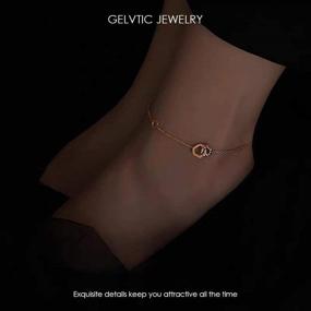 img 1 attached to 💎 Stylish Adjustable GELVTIC Gold Bangle Set - Ideal Gift for Women & Girls