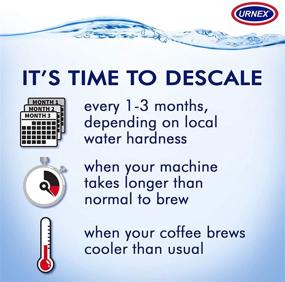 img 3 attached to ☕🧪 Urnex Dezcal Activated Descaler - 100 Pack (1 Ounce Packets) for Commercial Boiler & Coffee Equipment