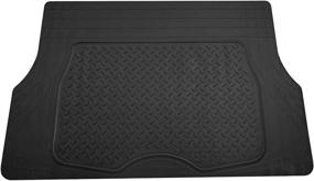 img 4 attached to 🔲 FH Group F16401BLACK Black Trimmable Cargo Mat/Trunk Liner: Premium Quality for a Perfect Fit