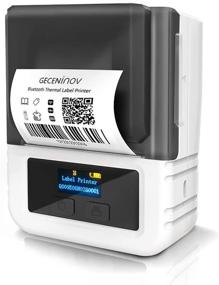 img 4 attached to 🖨️ Portable Rechargeable Bluetooth Wireless Labeling Compatible Printer: Unleash Your Printing On-the-Go!