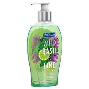 img 2 attached to 🌿 Softsoap Wild Basil & Lime Hand Soap 13 Fl Oz (2-Pack)
