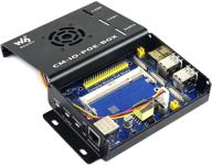 waveshare мини-компьютерные дополнения на основе raspberry pi compute module cm3 / cm3l / cm3+ / cm3+l, поставляются с расширительной платой poe. логотип