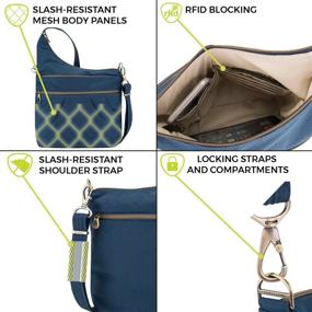 img 2 attached to Travelon Anti Theft Signature Compartment Cross Women's Handbags & Wallets