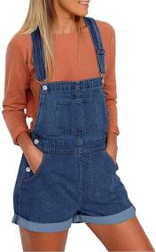 img 3 attached to Utyful Womens Adjustable Overalls Shortalls Women's Clothing and Jumpsuits, Rompers & Overalls
