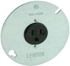 img 1 attached to 🔌 Enhanced Leviton 5059 15 Amp 3 Wire Receptacle for Optimal Performance
