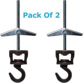 img 1 attached to Hangers Multi Functional Hanging Anchors Included Storage & Organization