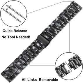 img 2 attached to TRUMiRR Watchband Stainless Wristband Vivoactive