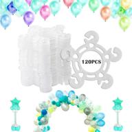 🎈 enhance your decor with tinabless balloon clips (120 pcs) for balloon arch, stand, and flowers логотип