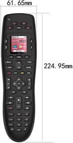 img 1 attached to 📱 AWINNER Silicone Case for Logitech Harmony 650 & 700 – Anti-Dust & Anti-Drop Remote Protective Cover (Black)