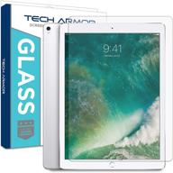 📱 enhanced tech armor ballistic glass screen protector for apple ipad pro 12.9-inch (2015 and 2017) [1-pack] logo