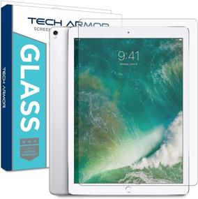 img 4 attached to 📱 Enhanced Tech Armor Ballistic Glass Screen Protector for Apple iPad Pro 12.9-inch (2015 and 2017) [1-pack]