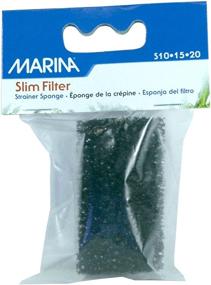 img 1 attached to 🔍 Optimized Search: Slim Power Filter with Marina Intake Strainer Sponge