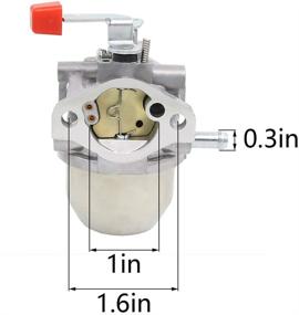 img 3 attached to 🔧Карбюратор Generac 4000XL 0C1535ASRV: Совместим с запчастями Generac 4000XL, 4000 EXL Nikki, 97747 C1535, GN220, GH220HS, W436BRE, T44, 35PDS396829, 0C1535AESV. Подходит для использования с портативными генераторами Sears Troy Built мощностью 7,8 л.с.