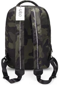 img 1 attached to UTO Fashion Backpack Functional Reflective