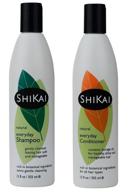 🧴 shikai everyday shampoo & conditioner set - natural, 12oz logo