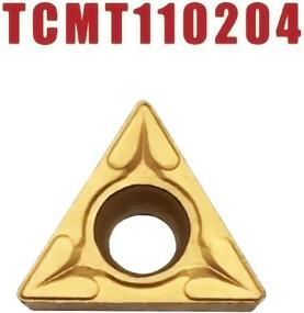 img 3 attached to 🔧 GBJ 1TCMT110204 US735 TCMT21 51 Carbide Inserts: Precision and Durability Combined!