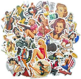 img 1 attached to Stickers Stikers Skateboard Motorcycle Waterproof
