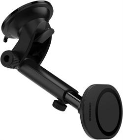 img 3 attached to 🚗 Enhance Your Driving Experience with OtterBox Performance Car Dash & Windshield Mount for MagSafe - Sleek Black Design