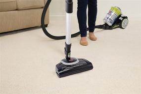 img 1 attached to Bissell Powergroom Multicyclonic Bagless Canister Vacuum - 🧹 Corded - 1654: Advanced Cleaning Technology for Hassle-Free Maintenance