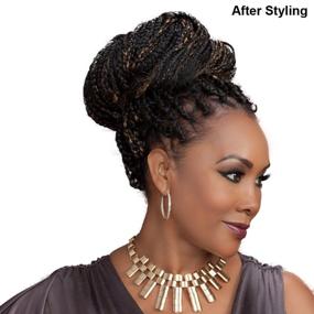 img 2 attached to Vivica Fox Synthetic Extension Hair Care