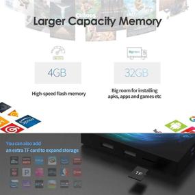 img 2 attached to 📺 LONGYI Android TV Box 10.0 - 4 ГБ ОЗУ 32 ГБ ПЗУ Allwinner H616 Quad-Core - Поддержка 2,4Г 5Г Двойной WiFi/BT 5.0 - 4K 6K 3D H.265 Smart TV Box - Беспроводная подсветка мини-клавиатура - Издание 2021