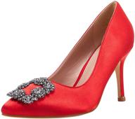 👠 shop now for elegant women's stiletto high heel pumps with jewel buckle! logo