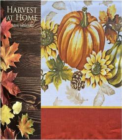 img 3 attached to 🍽️ Rectangular Newbridge Brilliant Thanksgiving Tablecloth