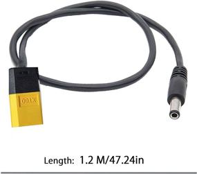 img 1 attached to 🔌 Ngaantyun FPV Goggles Power Cable for DJI FPV Goggles V2, FPV Goggles Battery (XT60) - 1.2 Meter Length